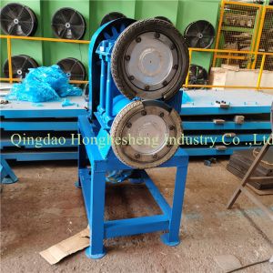 China Steel Wire Used Tire Cutting Machine 1000kg/H 5. 5KW on sale