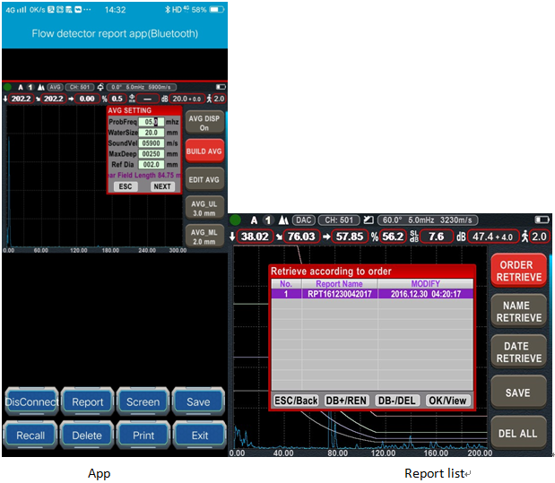 Dustproof And Waterproof Portable Ultrasonic Flaw Detector With Mobile APP