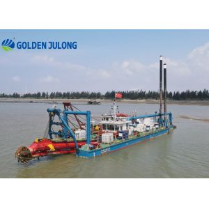Hydraulic Canal Ports River Sea Dredging Machine JLCSD300 Cutter Suction Dredger