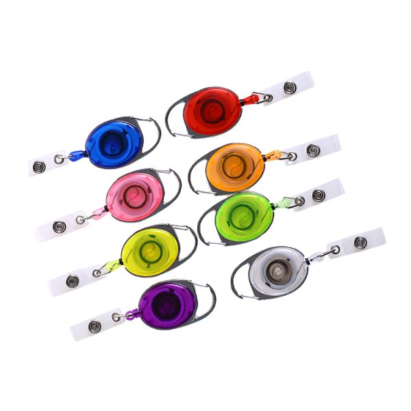 Deyi Retractable Badge Reel Batch Holder Name ID Badge Clips Office Worker Doctor Nurse