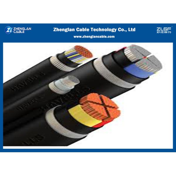 Low Voltage 4 Core Outdoor Armoured Electrical Cable SWA Armoured Cable