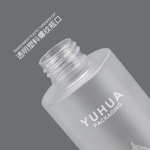 Eco Friendly Clear Plastic Lotion Bottle 200ml For Makeup Packaging