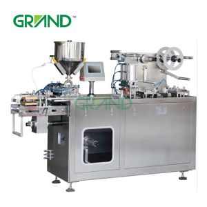 China Thermoforming Liquid Blister Packing Machine For Butter Honey Jam Sauce DPP-150 on sale