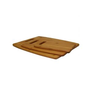 Premium Bamboo Cutting Board Set of 3, Wooden Chopping Board Kitchen Cutting