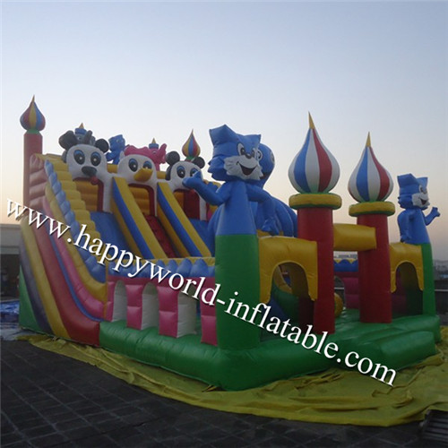 Buy disney inflatable dry slide , inflatable car slide , comercial kids slide at wholesale prices