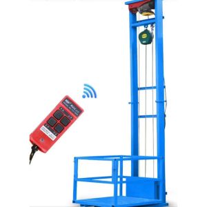 Electric Hydraulic Easy Lift 1 Ton 8m Warehouse Cargo Lift