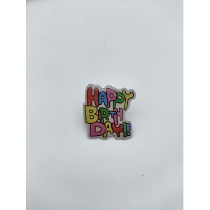 Single Side Metal Brooch Pin , Anime Pins For Backpacks 3D Design