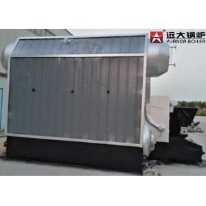 Industrial 4000kg/H Rice Husk Fired Steam Boiler Large Furnace Burning For Rice Mill
