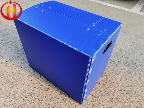 Buy 400gsm Good Hardness Corrugated Plastic Boxes For Packaging at wholesale prices
