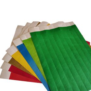 Custom Sequential Numbering VIP Bracelets with Full Color Printing and Snap