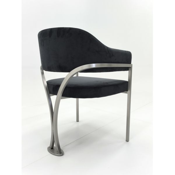 New Style Dining Room Furniture Dining Chairs Modern Luxury Dining Chair With Stainless Steel Legs