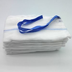 CE Approved Surgical Sterile Abdominal Pads With Blue Line