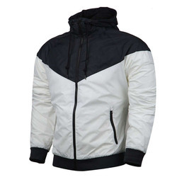 Wholesale High Quality Jacket Polyester Material Fashion Woven Knit Jacket