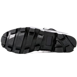 Patent Mens Leather Combat Boots Black Tan Brown Oxford Tactical Outdoor