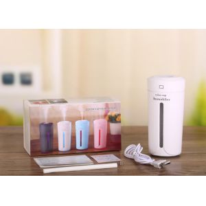 Color LED cup humidifier / usb personal air purifier air humidifier diffuser