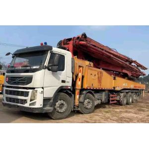 Sany 62M Used Concrete Pump With Volvo Chassis Model 2013