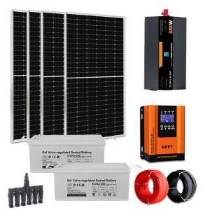 50Hz/60Hz 3000W Home Off Grid Solar Panel System 3kw Inverter Solar Power System