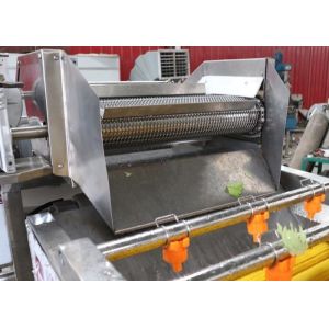 Multi Function 3.75KW Air Bubble Vegetable Washing Machine