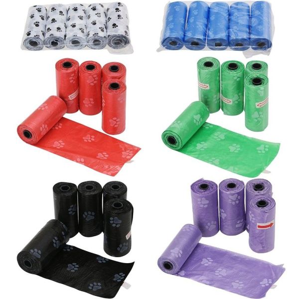 Biodegradable eco friendly custom poo bag with dispenser custom 100% compostable