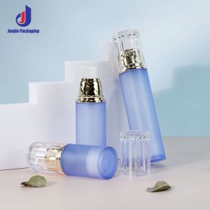 Customized Cosmetic Cream Bottles Portable Face Cream Bottles Transparent For