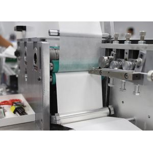 Auto Disposable Non Woven Mask Machine With PLC Procedure Control