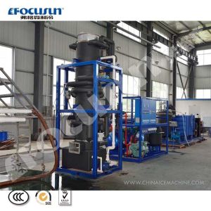 Fully Automatic PlC Control Tube Ice Machine Stainless Steel 304