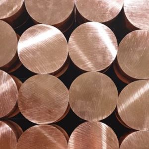 T1 T2 20ft Copper Alloy Round Bar Brush Surface 10mm Copper Rod