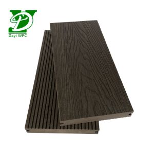 Modern Style Waterproof European Solid Wood Plastic Composite Decking