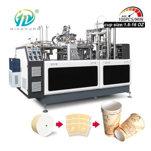 Quality Efficiently Two Wall Automatic Paper Cup Machine For Businesses for sale