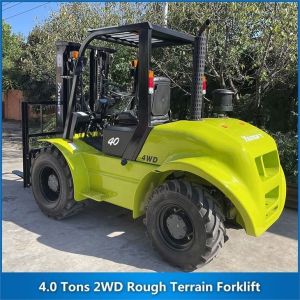 4 Tons 2WD Rough Terrain Forklift FD40-S 4000KG