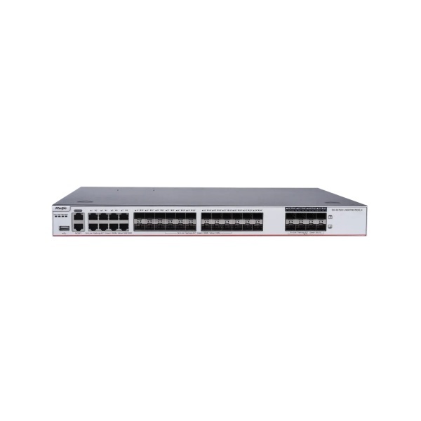 Buy High-Performance Ruijie Switch With 24 SFP 8x10G Ports Advanced L3 Routing Security at wholesale prices