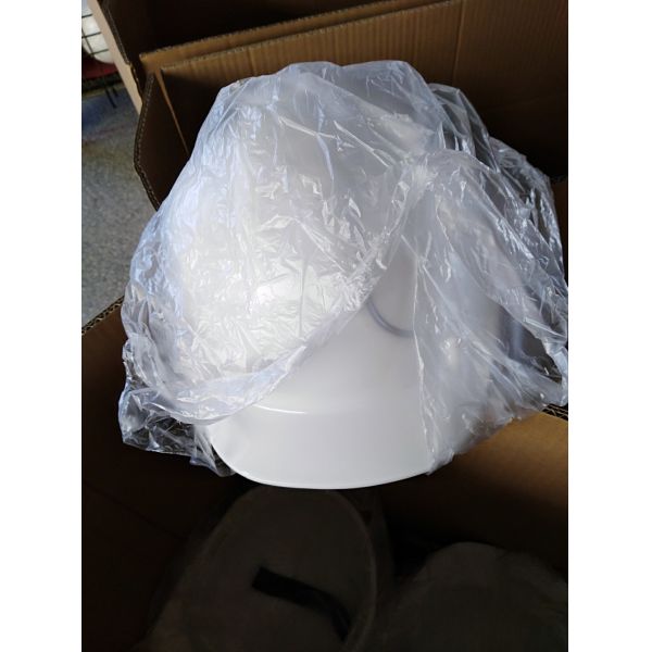 T157 Round Large "V" Design American Style Head Protection Safety Helmet 380G -10g/pc