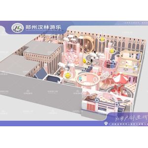 Macron Theme Indoor Playground Equipment Soft Play Equipment