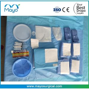 Angiography Procedure Surgical Cardiovascular Pack With All In One