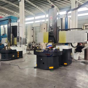 VTL Round Table Vertical Lathe Machine CNC Vertical Turning Machine