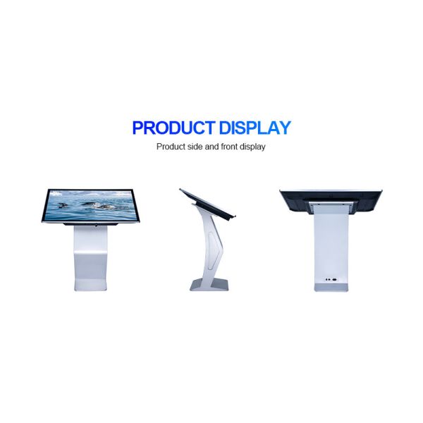 Qtenboard Custom Logo Mall Guide Luxury Cafe Kiosk Good Quality Moving Airport