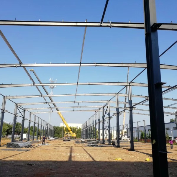 Buy Economic Prefabricated Steel Structure Workshop Industrial Building at wholesale prices