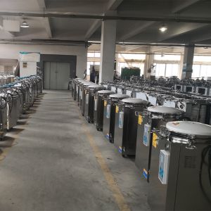 150L Mushroom Growing Equipment Vertical Steam Autoclave Sterilizer