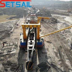 Weichai Diesel Engine 6 Inch Cutter Suction Sand Dredger for Heavy Duty Sand