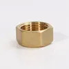 Female Thread Copper Pipe End Caps Brass Plumbing Pipe Fitting