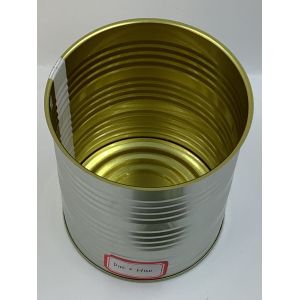 Compact 110mm Food Tin Can Easy Cleanup With Surface Coating Customizable