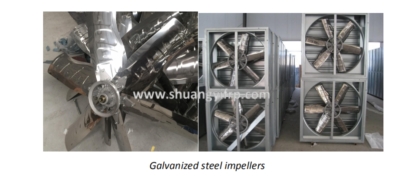 4-10 Blades Plastic Axial Flow Fan for 120/220/380/440/680v Voltage Cooling Tower