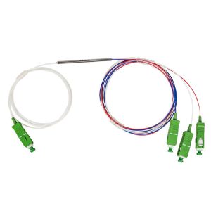 Low Polarization DependenceFiber Optical WDM MINI Components FBT 1×4 0.9 Coupler