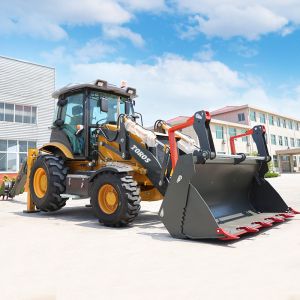 0.3m3 Bucket Excavator Backhoe Loader Equipment High Power