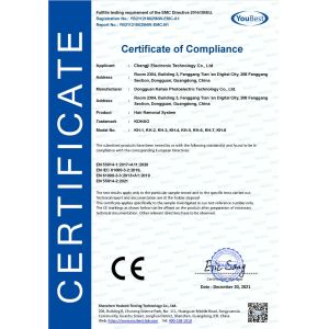 Chengji Electronic Technology (Dongguan) Co., Ltd Certifications
