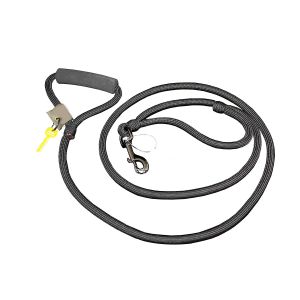 Ergonomic Training Nylon Dog Leash With Traffic Handle 360 Tangle Free