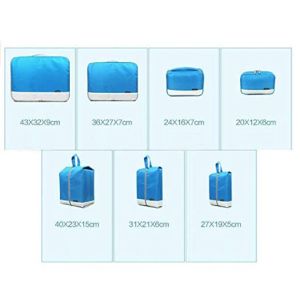 Camping Cute Travel Packing Cubes , Electronics Compression Packing Cells Double