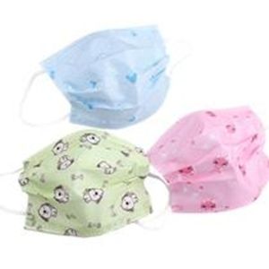 Child 3 Layers Non Woven Disposable Mascherine Anti Droplet Masks