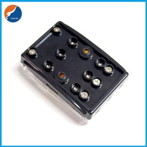 3 Way 30A-150A Car Audio Fuse Holder 32VDC Zinc Alloy Nicle Plated