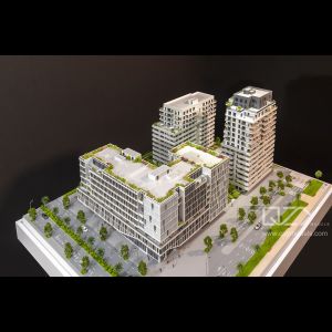 Morocco BYMARO 1/150 Balsa Wood Architectural Models Building Design